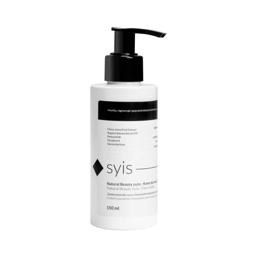 Crema Facial Syis Natural Beauty Yuzu 150 ml — vista frontal