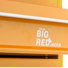 Metal tool box. Tools for tools. Organizer Big Red