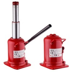 Fles hydress fles twee-fase hydraulische 12 ton 590mm links