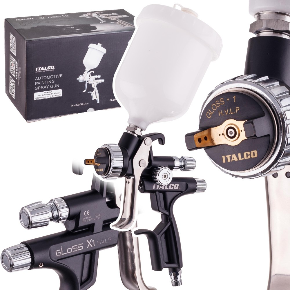 Gloss painting gun M1 HVLP OLASZORSZÁG 1.4mm