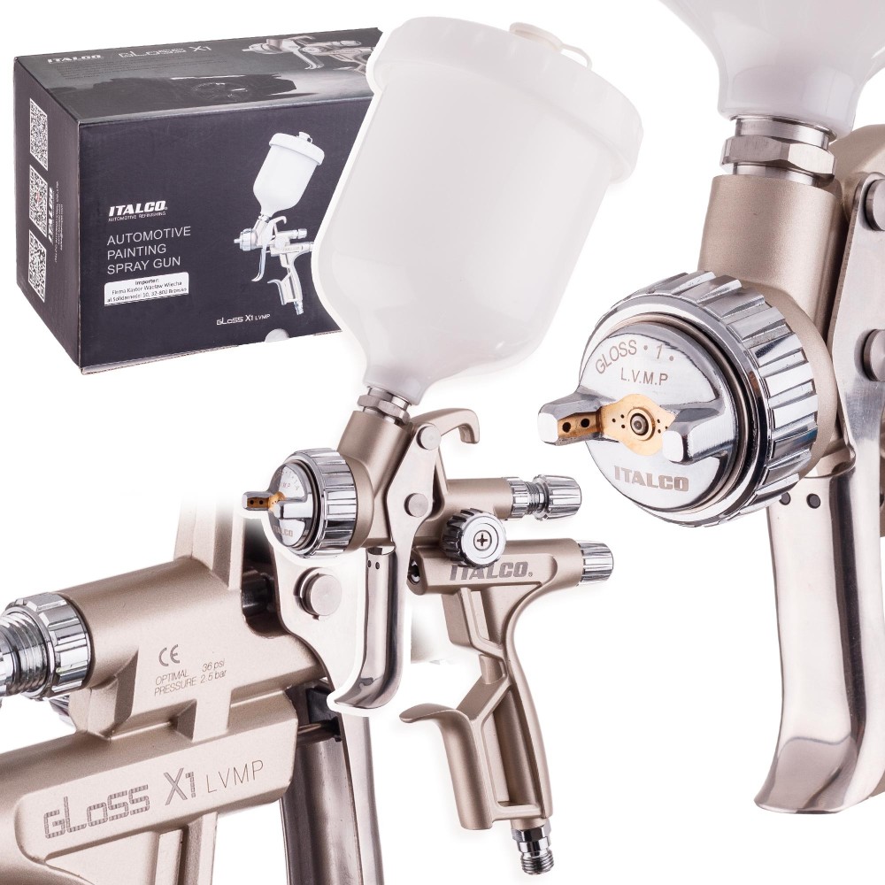 Gloss M1 HVLP ITALCO 1.4MM Pistol