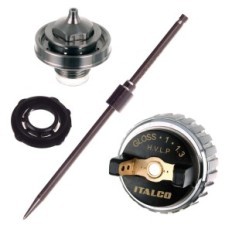 Munstycksfärgpistol italco 1.3mm HVLP till glans X1 M1