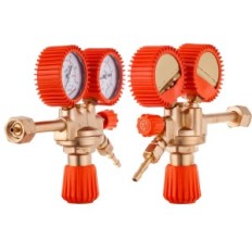 Propane Butane LPG CILINDER ZDRUŽITEV 2 Brass Manometri Corps Ventil