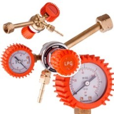 Propaan butaan LPG mijnwerker miner 1-handed manometer