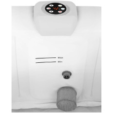 Garten-Whirlpool aufblasbar mit 6-Personen-Massage 42c 900 l Blau