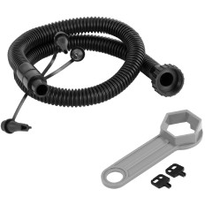 Jacuzzi de jardín inflable con masaje de 6 personas 42C 900 L azul