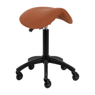 Gabbiano frisørskammel D032 brun
