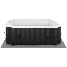 Garden jacuzzi inflatable with 68-bed massage 42c 900 l black