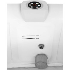 Garden Jacuzzi uppblåsbara med 68-bädds massage 42c 900 l svart