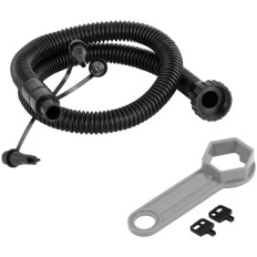 Aed Jacuzzi Täispuhutavad 68-voodi massaaži 42C 900 l must