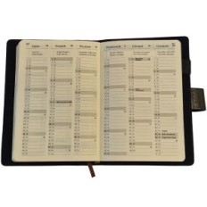 Bokalender 2026 Flyttbar kassett A5 Daglig DROPS Office