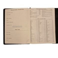 Buchkalender 2026 Abnehmbare Patrone A5 Wöchentliche Drops Office