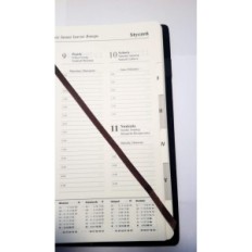 Knjiga Kalendar 2026 Uklonjivi spremnik A5 Tjedni kapljica Ured