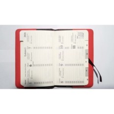 Libro Calendario 2026 Cartucho extraíble A6 Oficina semanal de gotas