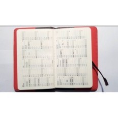 Boek Kalender 2026 Verwijderbare Cartridge A6 Wekelijks Druppels Office