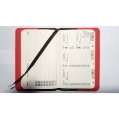 Book calendar 2026 Removable cartridge A6 weekly DROPS Office