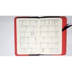 Boek Kalender 2026 Verwijderbare Cartridge A6 Wekelijks Druppels Office