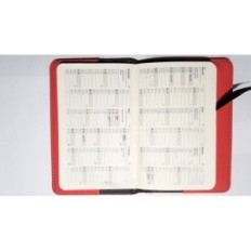 Boek Kalender 2026 Verwijderbare Cartridge A6 Wekelijks Druppels Office