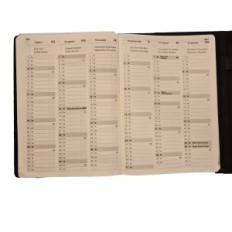 Prenota Calendario 2026 Cartuccia rimovibile A4 Drops Settimana