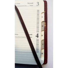 Book Calendar 2026 Avtagbar Cartridge A6 Division Drops Office
