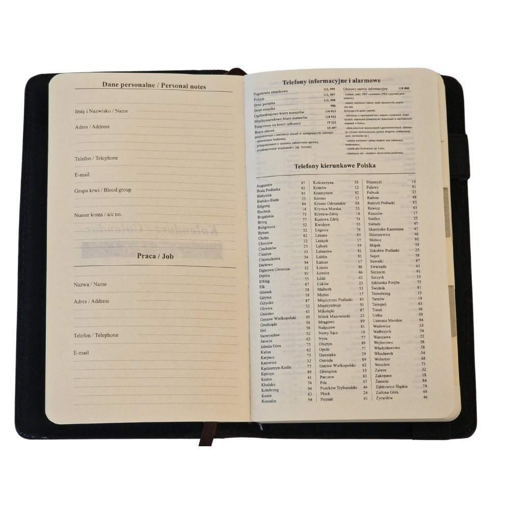 Libro Calendario 2026 Cartucho extraíble Primer plano de B6 Office Daily Drops