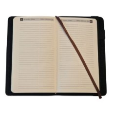 Book kalender 2026 Aftagelig patron Nærbillede af B6 Daily Drops Office