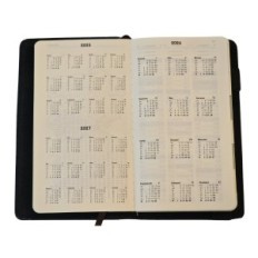 Book calendar 2026 Removable cartridge Close-up of B6 Daily DROPS Office