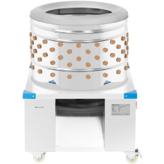 Skubarómová hydina Chickening Machine Peeling 540 kg / h Śr. 60 cm