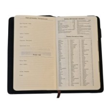 Calendrier du livre 2026 Cartouche amovible Gros plan de B6 Drops Drops Office