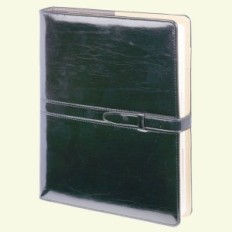 Cover Daily Calendar A-4 Collection Verona Black (20x27cm) KDP-16WB / Cza / P