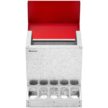 Alimentador Karmiator para Chicks de Aves. Futuro automático 12 kg 10 buracos