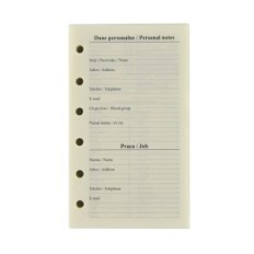 Organisateur de couverture 05 11 x 14.5 cm Collection Noir Paris Noir Orp-05PB / CZA / P
