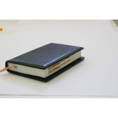 Cover Wekelijkse kalender A-6 Collectie 21B Zwart KD-21B-56 / CZA / P