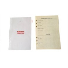 Calendario 2026 Contributo completo all'Organizzatore Note Affeci finanziare 14,5x21 cm