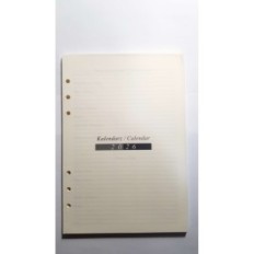 Kalender 2026 Inserts aan het organisatorschema (08-wekelijks) 14.5x21 cm