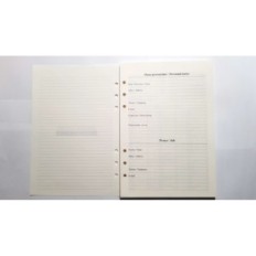 Kalender 2026 Inserts aan het organisatorschema (08-wekelijks) 14.5x21 cm