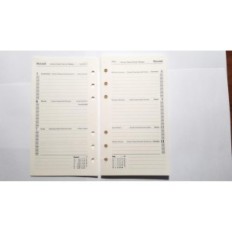 Naptár 2026 insert to Organizer Timedles (05- heti) 7.5x12,5 cm