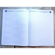 Knjiga Koledar V bližini A5 Odstranljiv prispevek 2026 Dnevni urad za kapljice