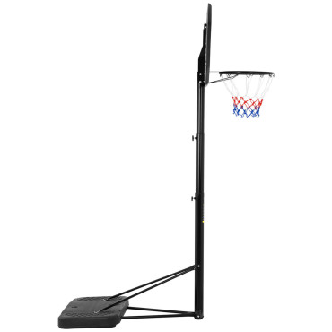 Mobilā basketbola groza komplekts regulējams augstuma stendā 200-305 cm