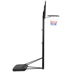 Mobilā basketbola groza komplekts regulējams augstuma stendā 200-305 cm