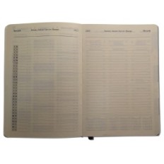 Book Kalender A5 Eemaldatav osakaal 2026 Nädalase tilka