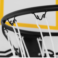 Conjunto de cesta de basquete móvel ajustável em uma posição da altura de 190-260 cm