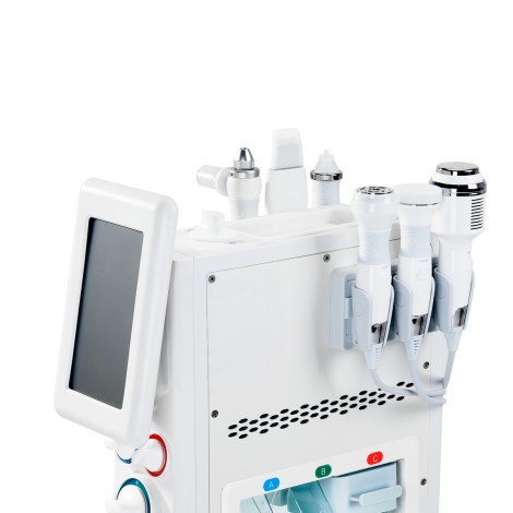 Giovanni 6-i-1 Ashe Super Bubble skönhetsmaskin med vattengenerator — sidosida