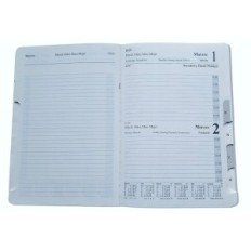 Calendrier du livre près de A5 Contribution amovible 2026 Bureau de gouttes quotidiennes