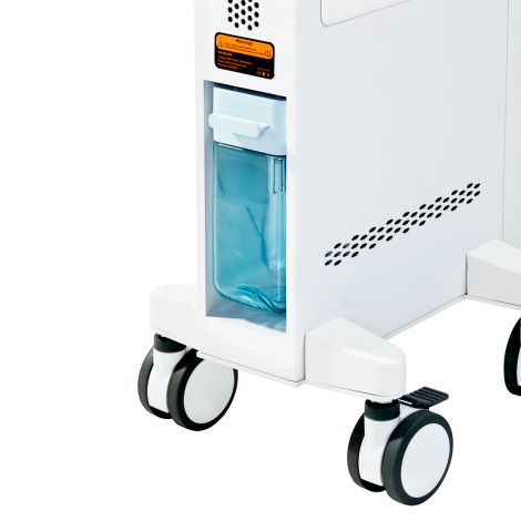 Giovanni 6-in-1 Ashe Super Bubble schoonheidsapparaat met waterstofgenerator — detail wielen