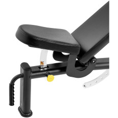 Banc d'entraînement pliable réglable 9 niveaux jusqu'à 135 kg.
