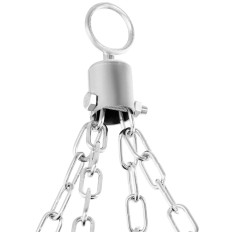 Sac de boxe d'entraînement rempli, hauteur 120 cm, diamètre 40 cm.