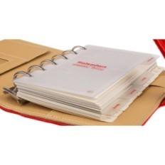 Bokalender Binder Nærbilde B5 Fjernbar Cartridge 2026 DROPS Office