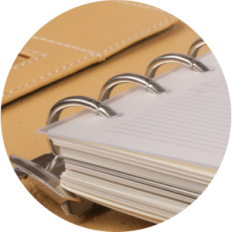 BOOK CALENDAR SEGREGATOR A6 Aftageligt bidrag 2026 DROPS Office