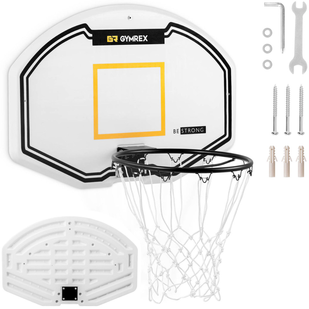 Basket basketbord med hoop för väggmontering 61x91 cm